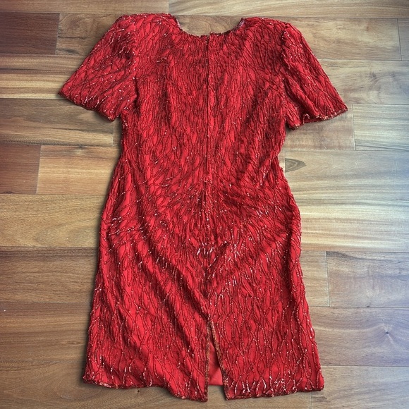 Vintage Laurence Kasar silk dress - Picture 10 of 12